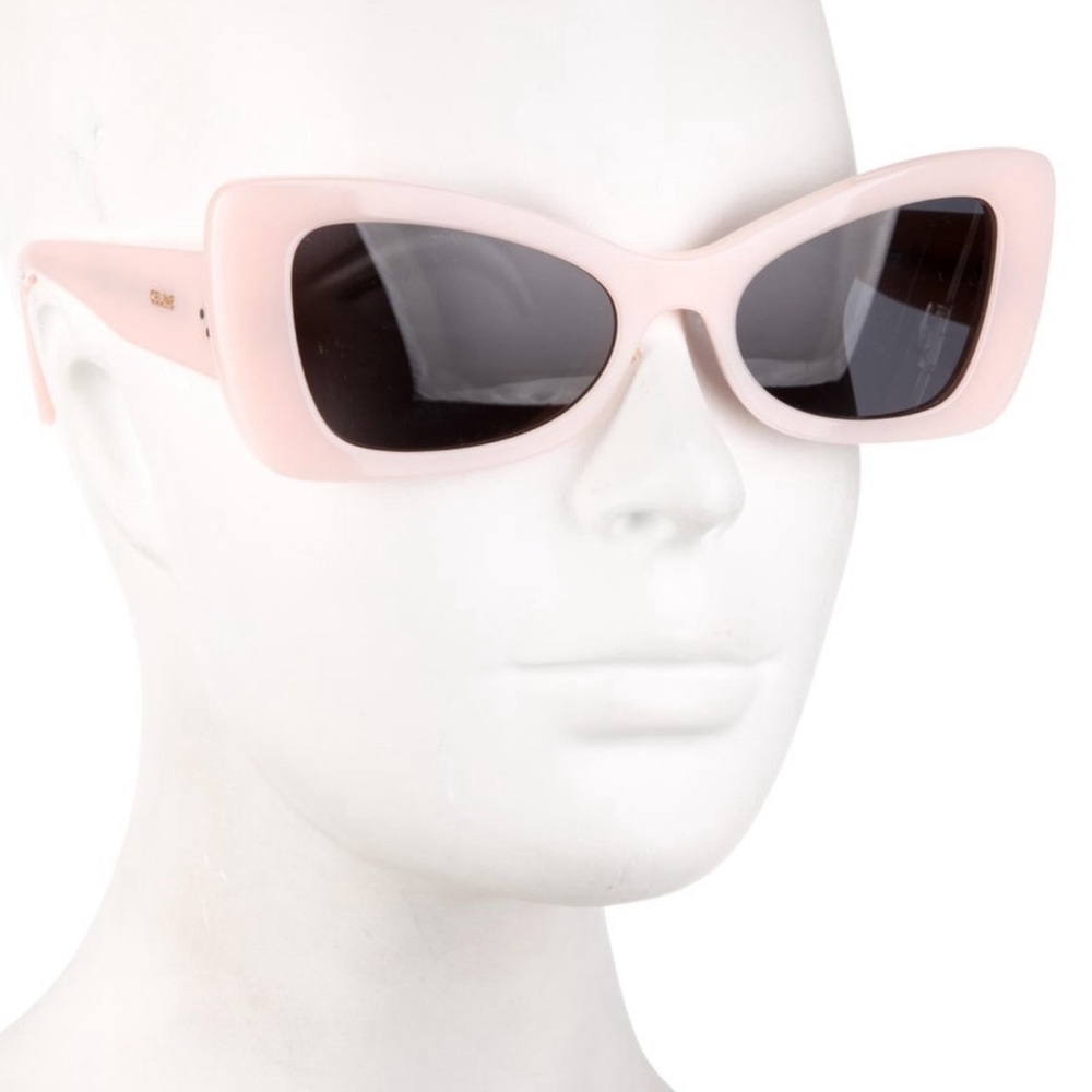 Celine cat eye tinted sunglasses
